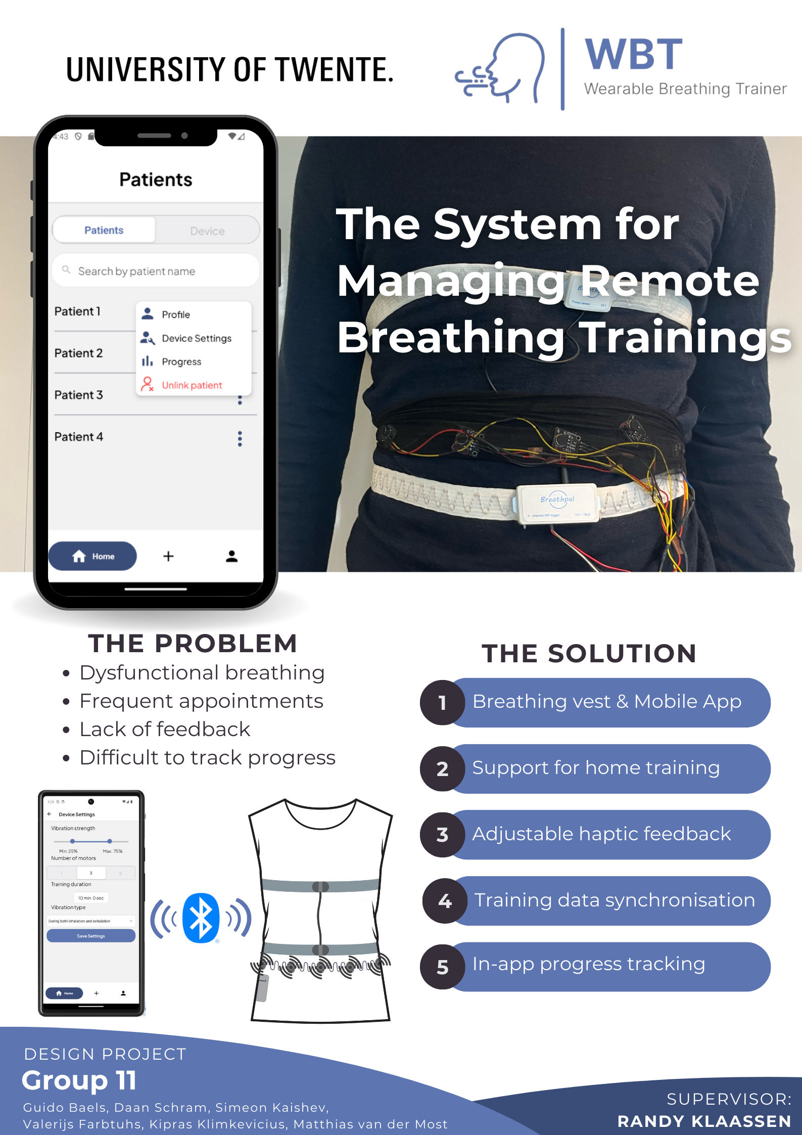 Wearable Breathing Trainer - University of Twente